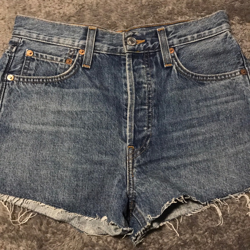 ReDone denim shorts